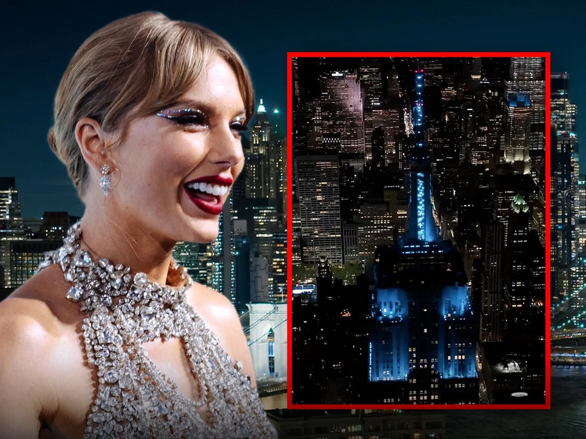 Taylor Swift's 'Something Blue' for Wedding Is The Empire State Building
