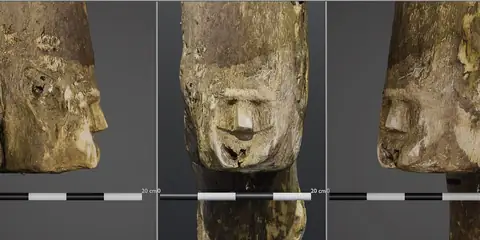 Archaeologists Uncover 1,000-Year-Old Wooden Artifact in Lake Lednica