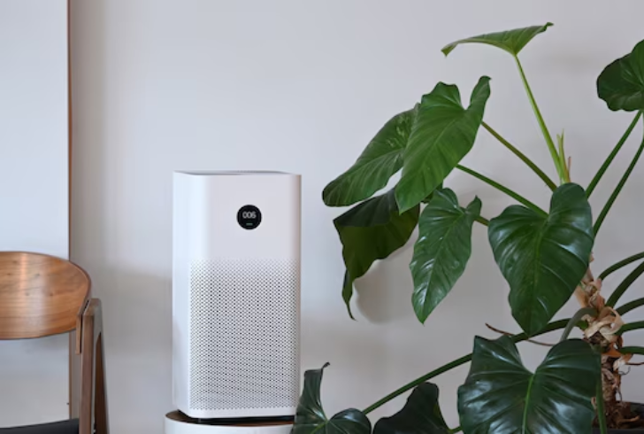 Air purifier at home